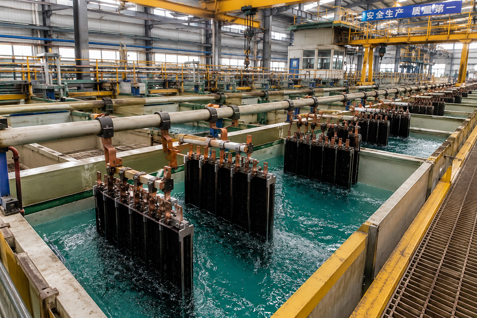 Metal Recovery Titanium Anodes Application